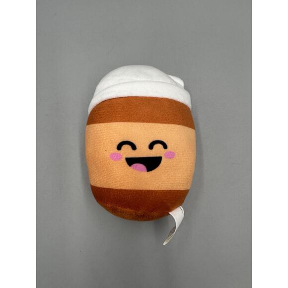 Mini Hello Coffee Latte Plush 4.5” Stuffed Animal - Picture 2 of 5